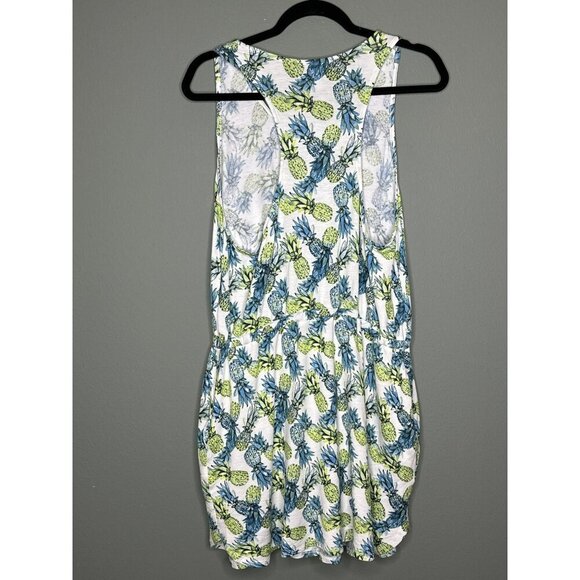 Sleep Cacique Lane Bryant Women's 14/16 Pineapple Night Dress Pockets NWT - Picture 2 of 15